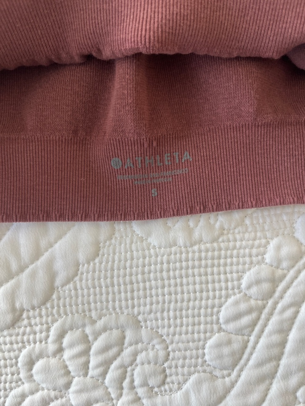 Athleta Ribbed Racerback Sports Bra - Picture 4 of 5